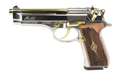 DERYA MELIK 9MM 4.9" 10RD SLVR/GOLD 1 DERYA MELIK 9MM 4.9" 10RD SLVR/GOLD