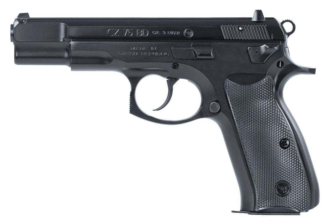 CZ 75BD 9MM BLACK 4.6" 10+1 FS 1 CZ 75BD 9MM BLACK 4.6" 10+1 FS