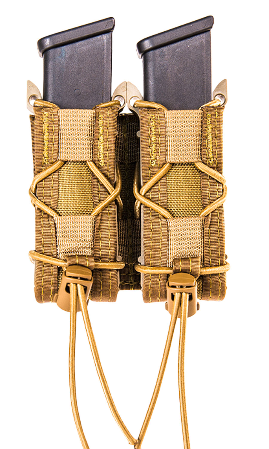 High Speed Gear 11PT02CB TACO Mag Pouch Double Coyote Brown Nylon MOLLE Belts 2" Wide Compatible w/ Pistol 1 High Speed Gear 11PT02CB TACO Mag Pouch Double Coyote Brown Nylon MOLLE Belts 2" Wide Compatible w/ Pistol