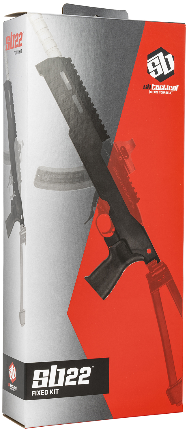 SB Tactical 22TD-01-SB Chassis Fixed Black for Ruger 10/22 & Ruger 22 Charger Right Hand 1 SB Tactical 22TD-01-SB Chassis Fixed Black for Ruger 10/22 & Ruger 22 Charger Right Hand