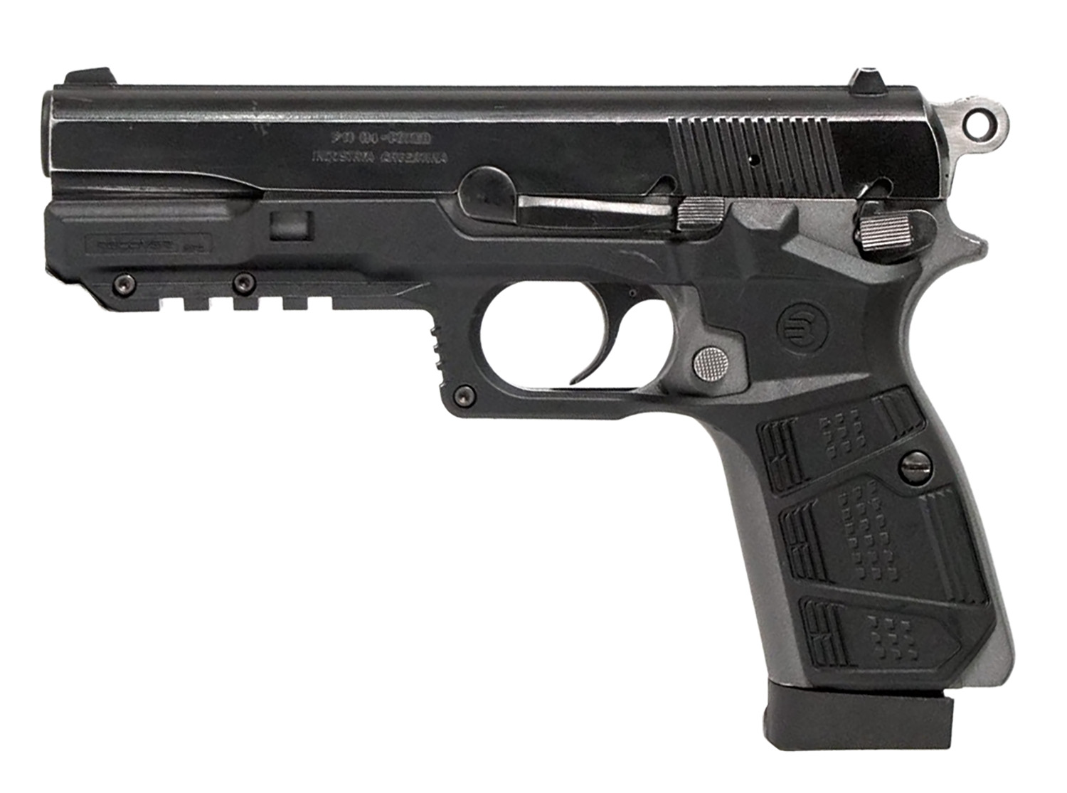 Recover Tactical HPC01 Grip & Rail System Black Polymer Picatinny for Browning Hi-Power 1 Recover Tactical HPC01 Grip & Rail System Black Polymer Picatinny for Browning Hi-Power