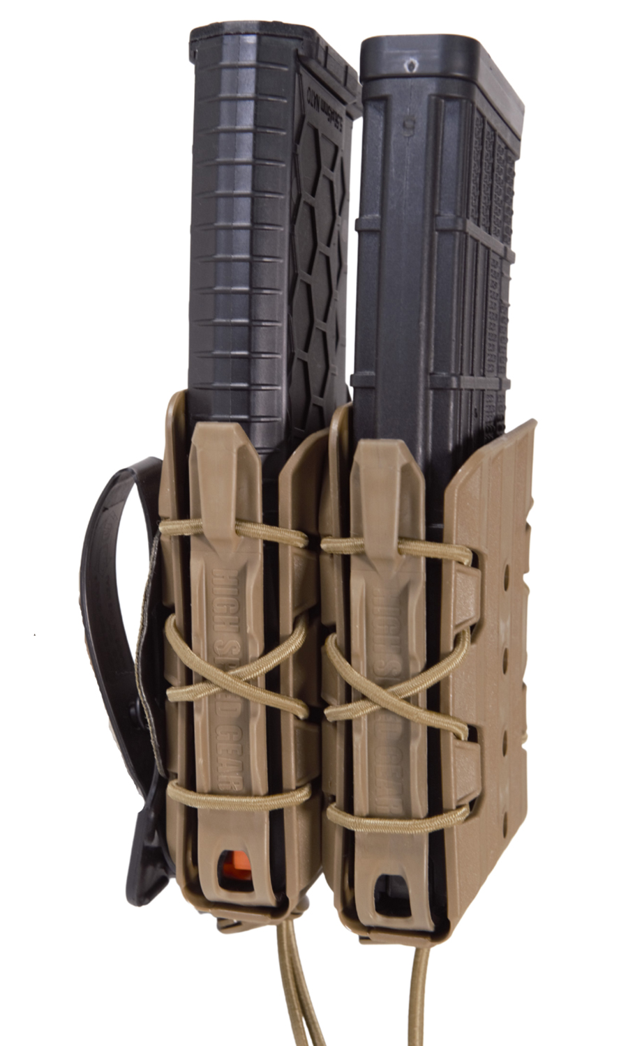 High Speed Gear 162R01CB X2R Taco V2 Mag Pouch Double, Coyote Brown Polymer, Belt Clip/MOLLE U-Mount, Compatible w/ AR/AK Rifle Mags 1 High Speed Gear 162R01CB X2R Taco V2 Mag Pouch Double, Coyote Brown Polymer, Belt Clip/MOLLE U-Mount, Compatible w/ AR/AK Rifle Mags