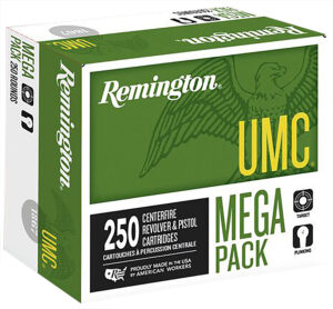 Home 30 Remington Ammunition 23777 UMC Mega Pack 9mmLuger 115gr Full Metal Jacket 250 Per Box/4 Case