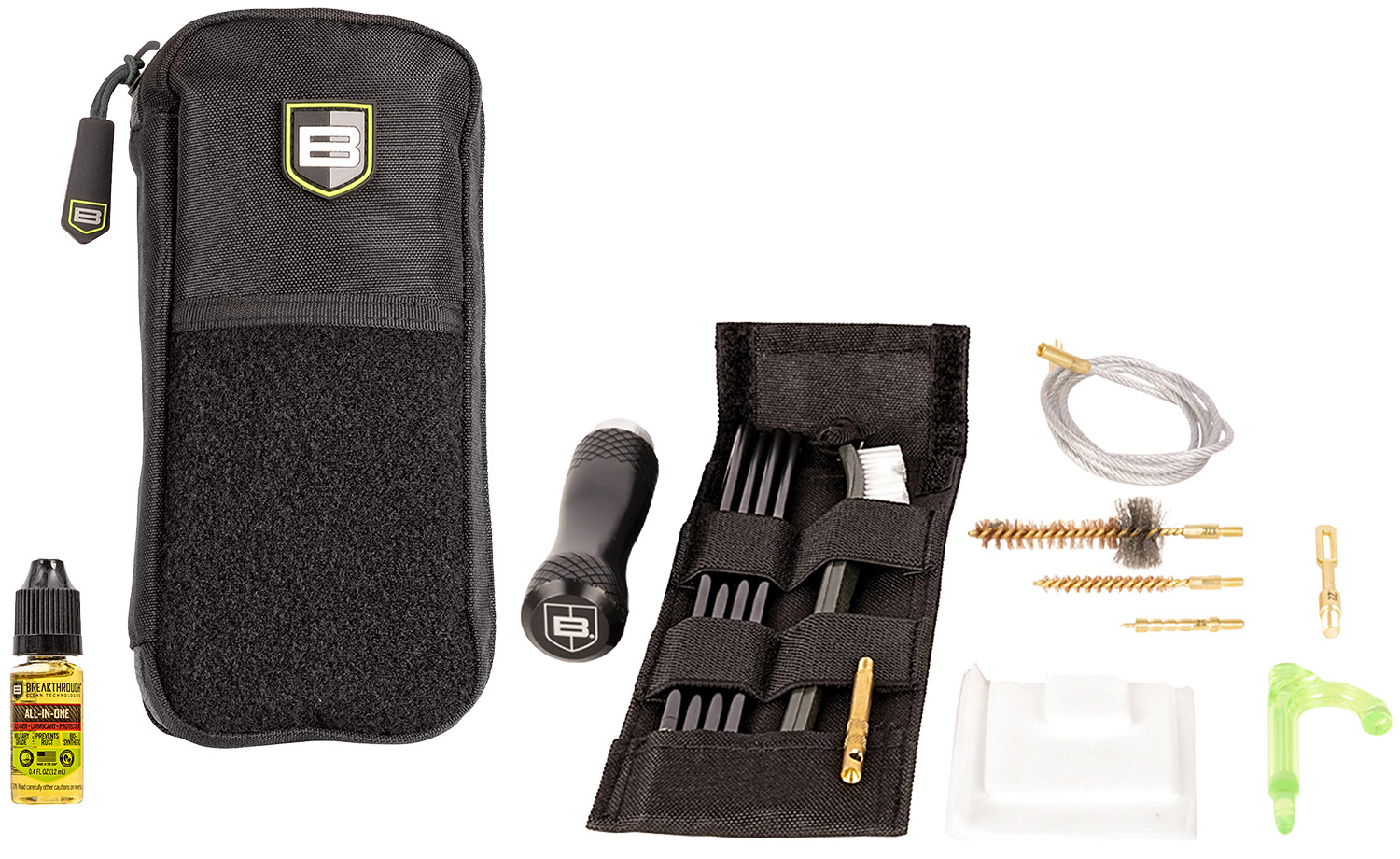 Breakthrough Clean Badge Series 6.5mm Rod Through Cleaning Kit 1 Breakthrough Clean Badge Series 6.5mm Rod Through Cleaning Kit