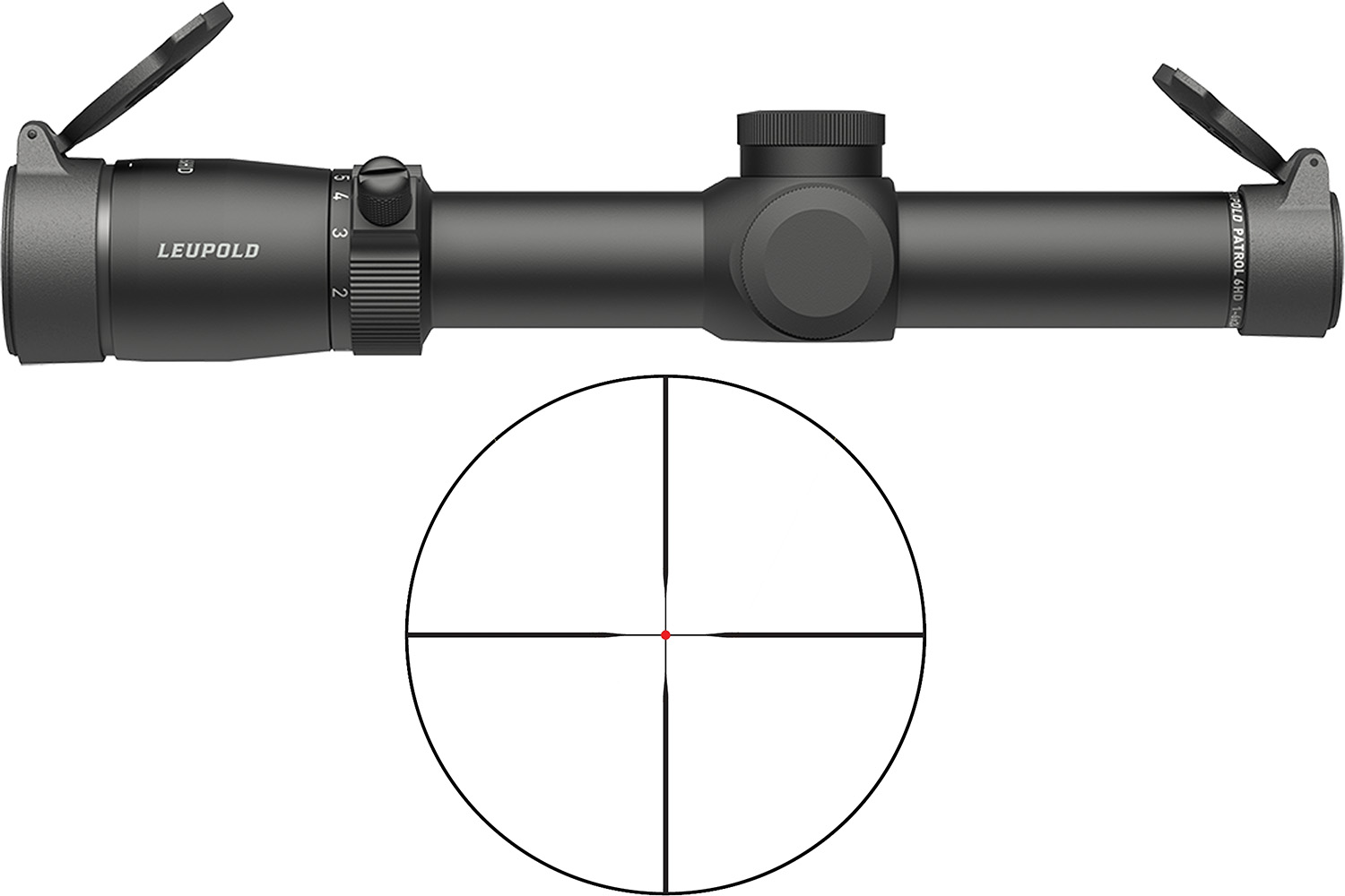 LEU PTRL 6HD G2 1-6X24 30M FD 1 LEU PTRL 6HD G2 1-6X24 30M FD