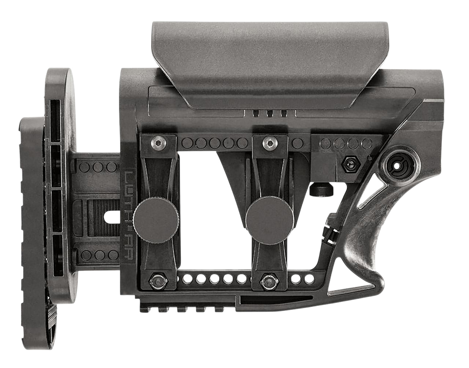 LUTH-AR MBA-3 MBA-3 STOCK ASSEMBLY BLACK 1 LUTH-AR MBA-3 MBA-3 STOCK ASSEMBLY BLACK