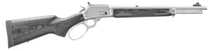 Marlin 70453 1894 Trapper 10mm Auto 10+1 16.10" Matte Stainless Threaded Barrel, Matte Stainless Steel Receiver, Black Fixed Laminate Stock