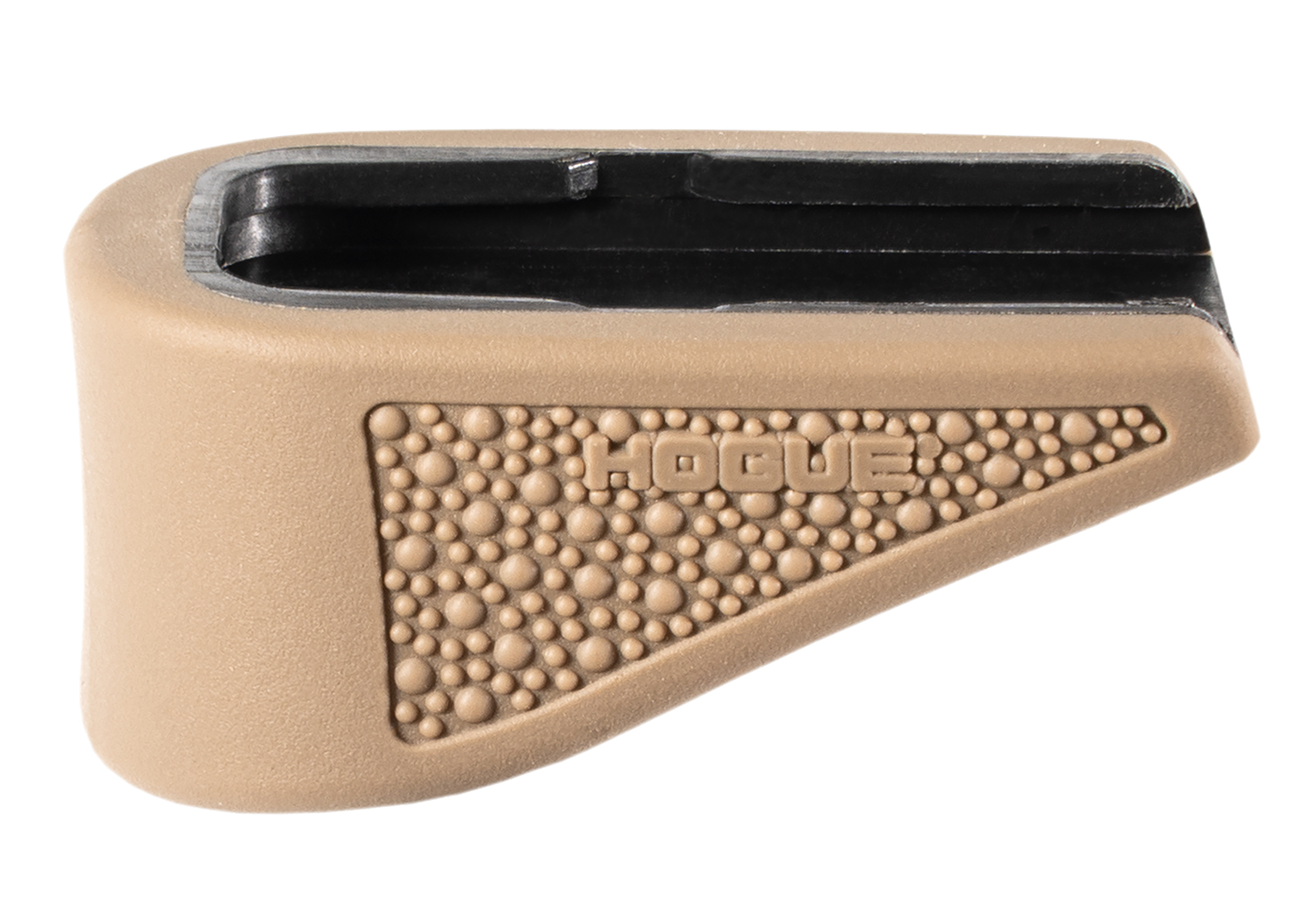 Hogue 18233 Extension Base Pad Fits Glock 43 Compatible w/ 6rd Magazine FDE Overmolded Rubber 1 Hogue 18233 Extension Base Pad Fits Glock 43 Compatible w/ 6rd Magazine FDE Overmolded Rubber