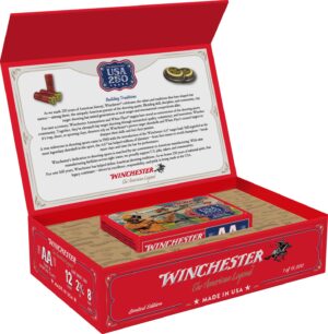 Home 15 Winchester Ammo AA12250 USA 250th Commemorative Box Series 12Gauge 2.75" 1 1/8oz 8Shot 10 Per Box/6 Case