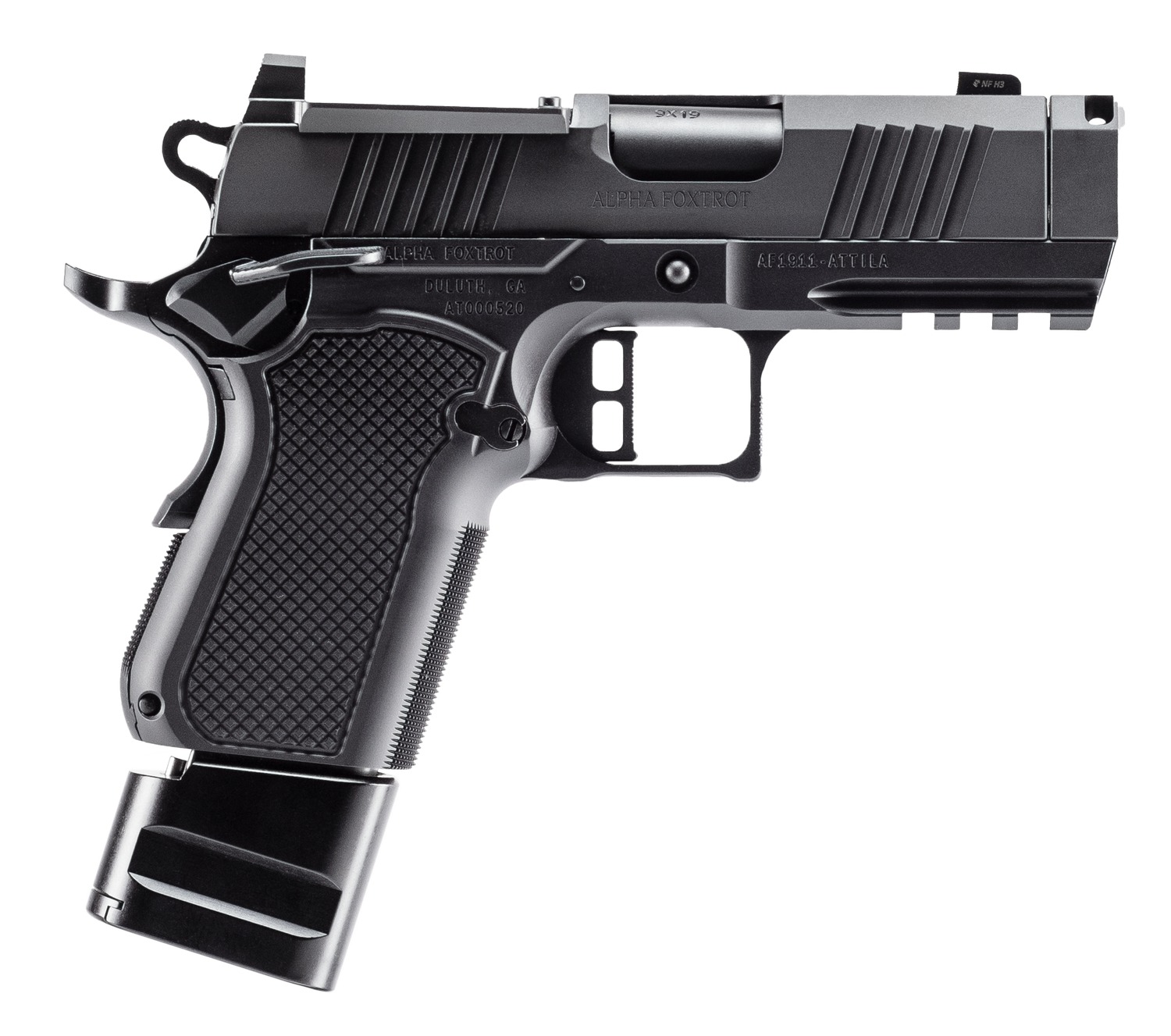 AF AA46X1QII-XDBK20-NVC AF1911 ATTILA 9MM 3.5 20R 1 AF AA46X1QII-XDBK20-NVC AF1911 ATTILA 9MM 3.5 20R
