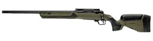 6mm ARC 9 Savage Arms 32648 110 Core Predator Full Size 6mm ARC 10+1 22" Medium Heavy Fluted Barrel, Arca Rail Forend, Hunter Green AccuStock w/AccuFit V2 Synthetic Stock, Left Hand