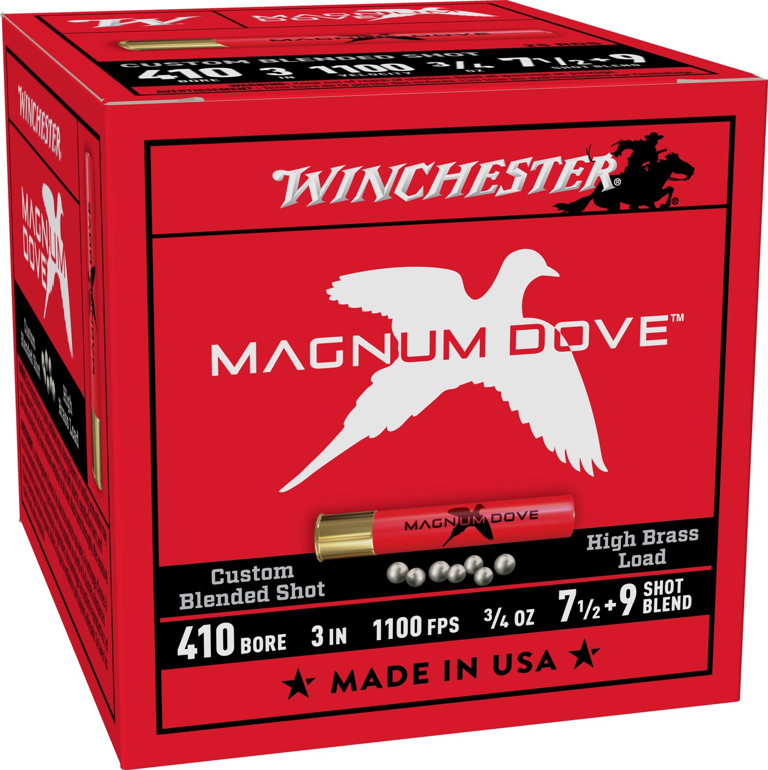 WIN MD41379 MAG DOVE 410 3" 3/4OZ 7.5/9 25/10 1 WIN MD41379 MAG DOVE 410 3" 3/4OZ 7.5/9 25/10