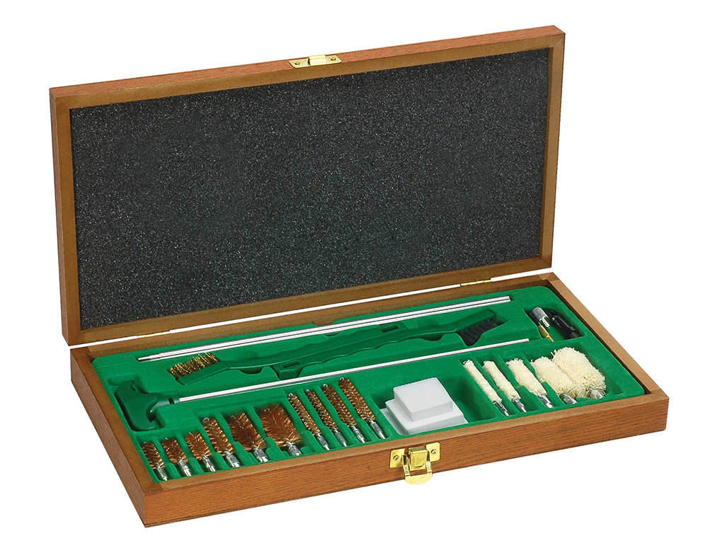 Remington Accessories 19054 Sportsman Cleaning Kit Multi-Caliber Multi-Gauge/27 Pieces/Wood Case 1 Remington Accessories 19054 Sportsman Cleaning Kit Multi-Caliber Multi-Gauge/27 Pieces/Wood Case