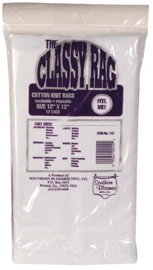 Home 31 Southern Bloomer 112 Cleaning Patches Cotton 12" x 12" 12 Per Bag
