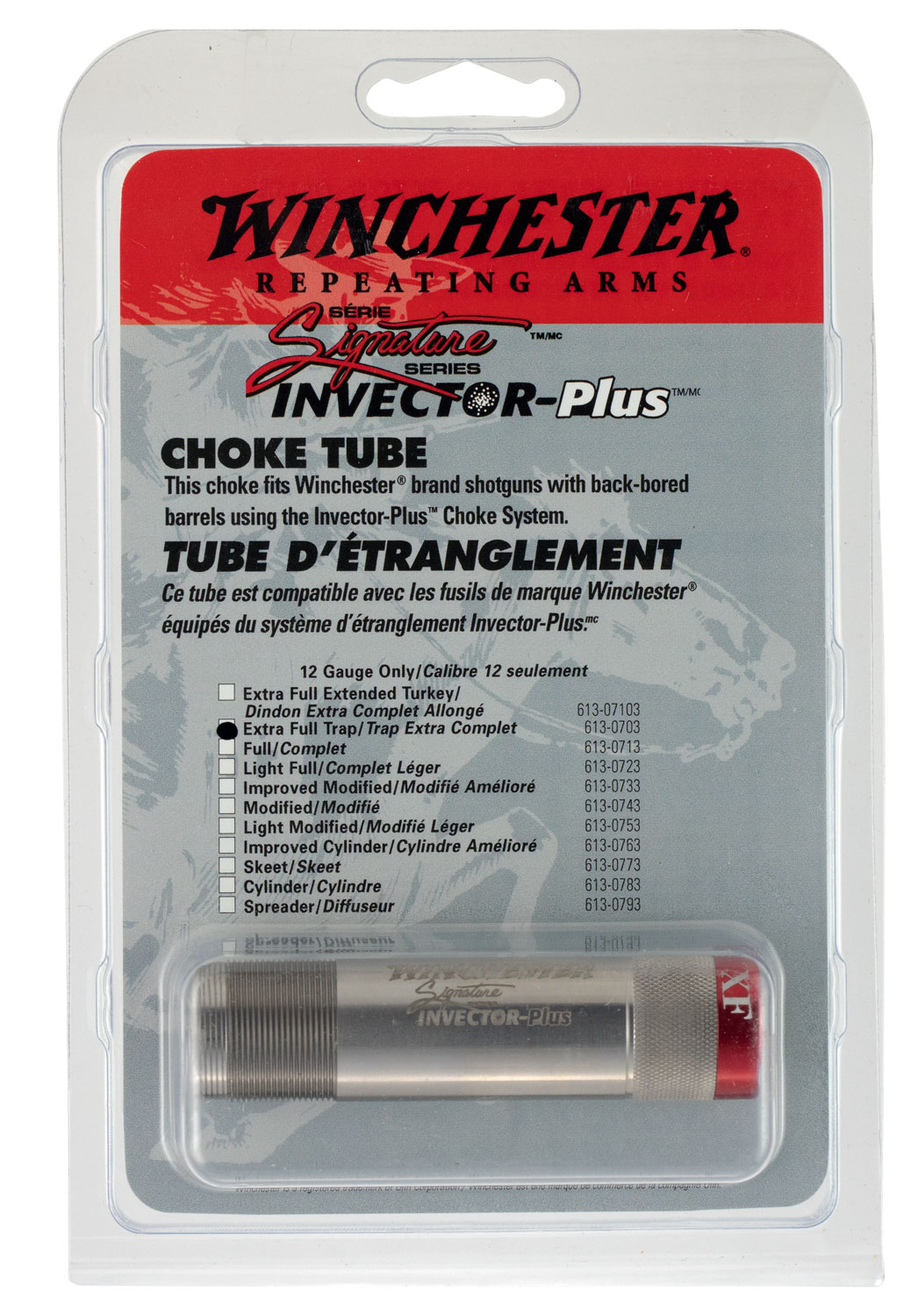 Winchester Repeating Arms 6130733 Invector Plus Signature Winchester 12 Gauge Improved Modified 17-4 Stainless Steel 1 Winchester Repeating Arms 6130733 Invector Plus Signature Winchester 12 Gauge Improved Modified 17-4 Stainless Steel
