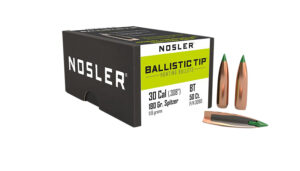 Nosler 30 Caliber 180 Grain Ballistic Tip Rifle Ammunition 50 Round