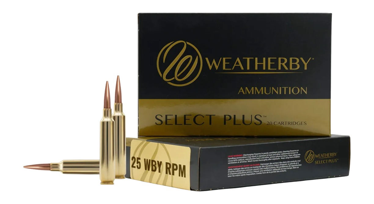 WEATHERBY 25WBY RPM 133GR BERGER EH 1 WEATHERBY 25WBY RPM 133GR BERGER EH