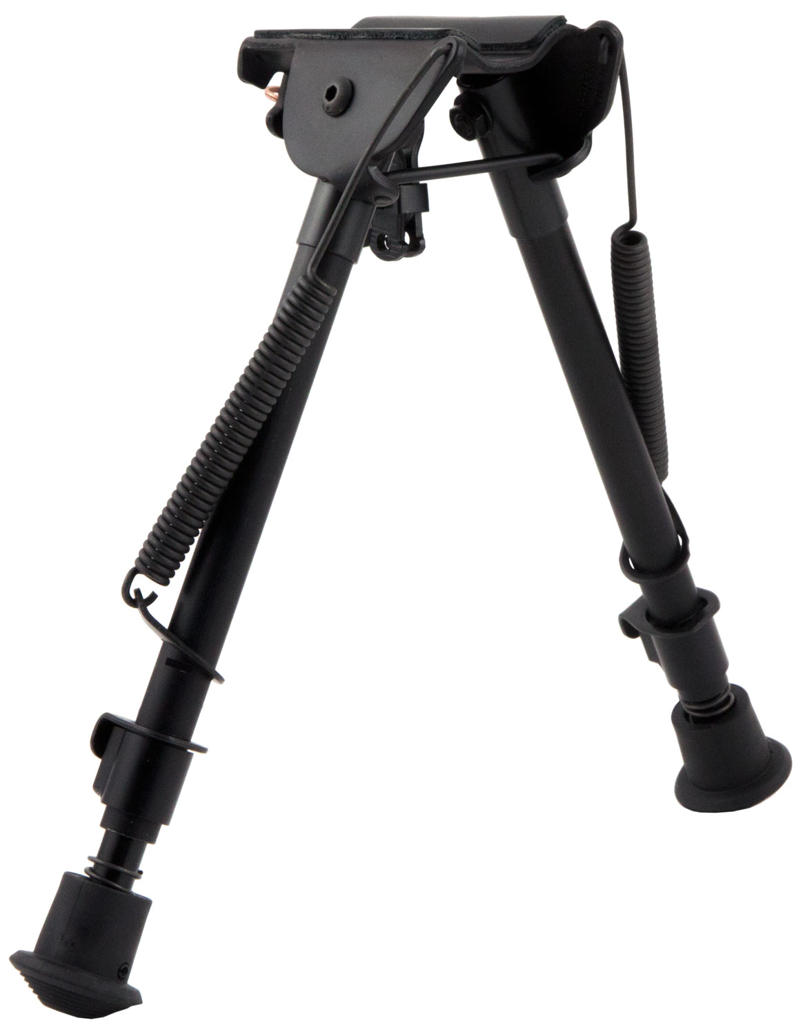 Harris Bipods LM1A2 Non-Swivel L Swivel Stud, 9-13", Black Steel/Aluminum, Notched Legs, Rubber Feet 1 Harris Bipods LM1A2 Non-Swivel L Swivel Stud, 9-13", Black Steel/Aluminum, Notched Legs, Rubber Feet