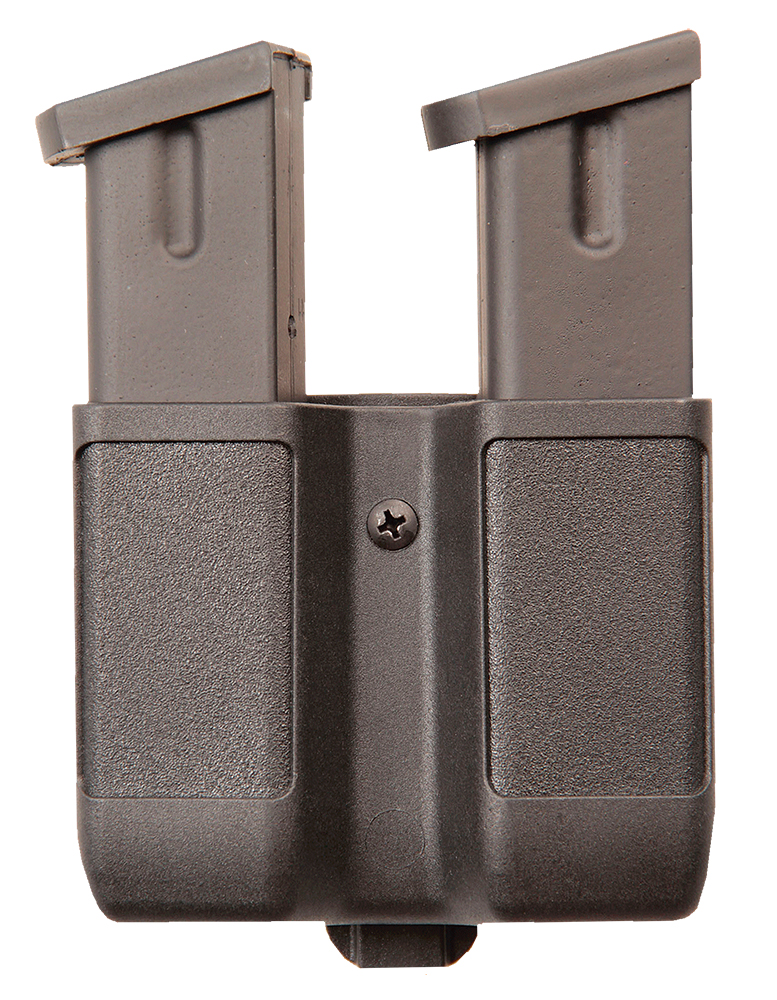 Blackhawk 410610PBK Double Mag Case Black Polymer Belt Clip Compatible w/ Double Stack 9mm/10mm/40/45/357 1 Blackhawk 410610PBK Double Mag Case Black Polymer Belt Clip Compatible w/ Double Stack 9mm/10mm/40/45/357