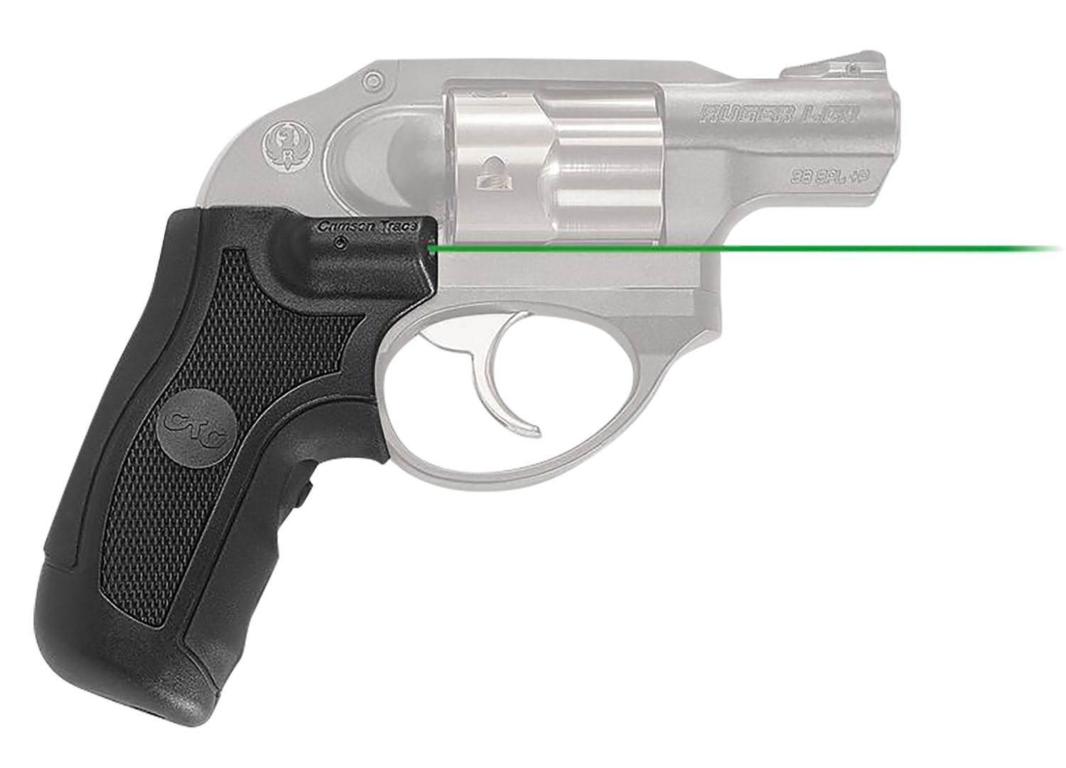 Crimson Trace 0145301 Lasergrips Fits Ruger LCR/LCRx, Green Laser Black Polymer 1 Crimson Trace 0145301 Lasergrips Fits Ruger LCR/LCRx, Green Laser Black Polymer