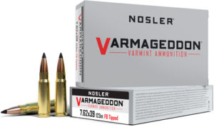 7.62x39mm Firearms and Ammunition 24 NOSLER VARMAGEDDON 7.62X39 - 123GR FBT 20RD 10BX/CS