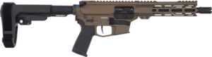 CMMG PISTOL BANSHEE MKGS 9MM - 8" EJECTOR RIP BRACE BRONZE