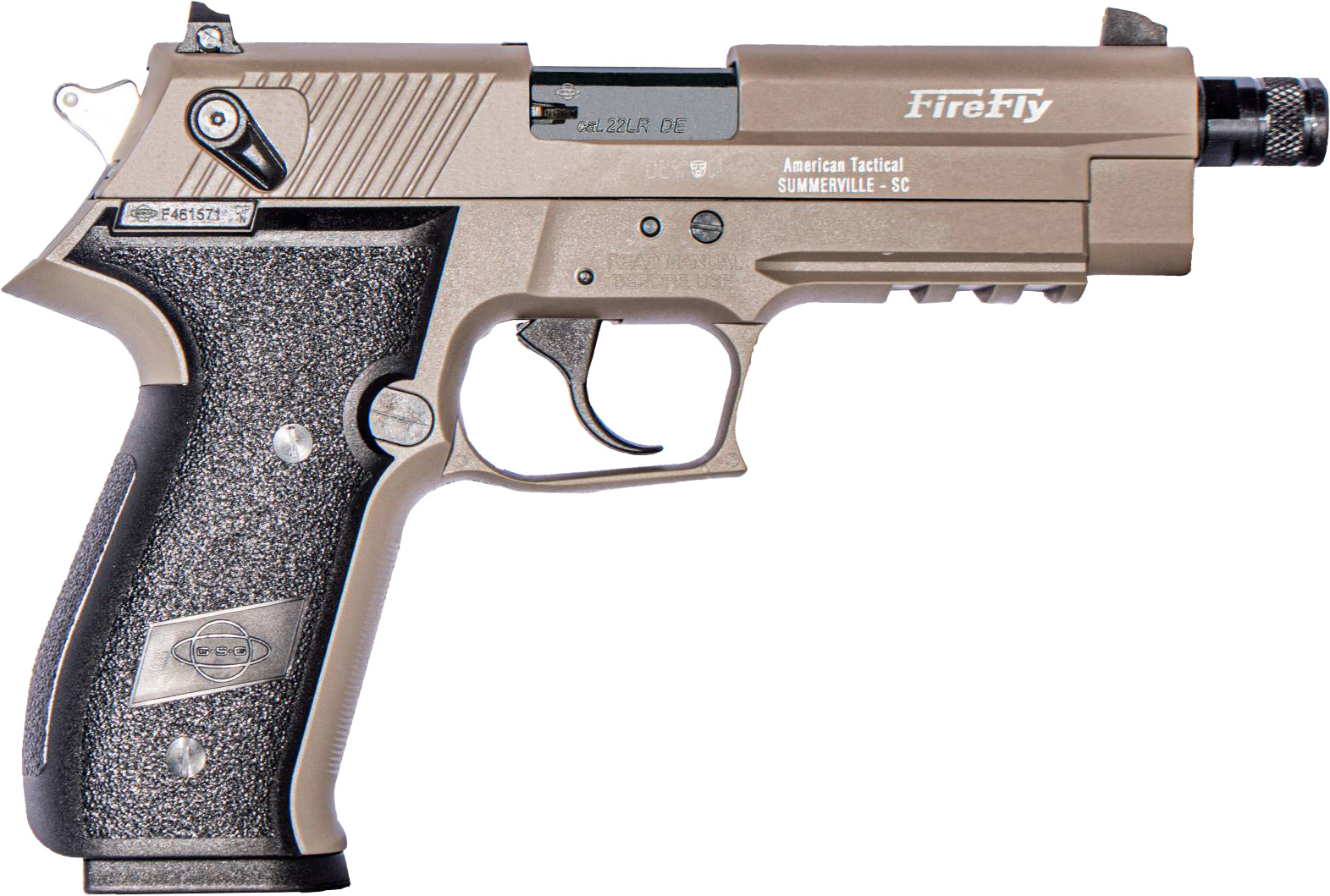 ATA GSG FIRFLY 22LR TB TAN 13R 1 ATA GSG FIRFLY 22LR TB TAN 13R