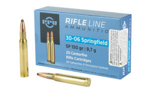 .30-06 Springfield Firearms and Ammunition 15 PPU 30-06 150GR SP 20/200