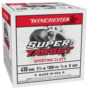 Home 10 WINCHESTER TARGET 410 2-1/2" - 1/2OZ #8 250RD CASE