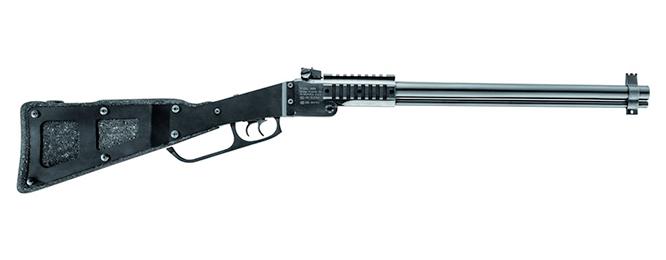M6 COMBO FOLDING SHOTGUN/RIFLE W X-CALIBER ADAPTERS 12GA/22WMR BLUED 18.5 1 M6 COMBO FOLDING SHOTGUN/RIFLE W X-CALIBER ADAPTERS 12GA/22WMR BLUED 18.5
