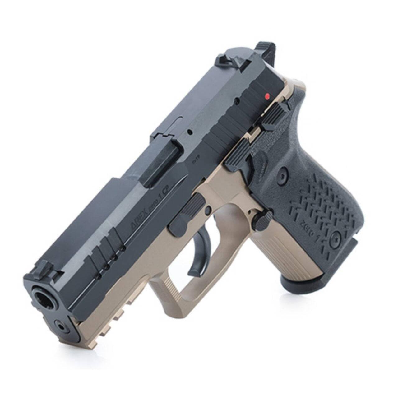 Arex Zero 1 Compact Handgun 9mm Luger 15rd Magazines(2) 3.85" Barrel FDE 1 Arex Zero 1 Compact Handgun 9mm Luger 15rd Magazines(2) 3.85" Barrel FDE