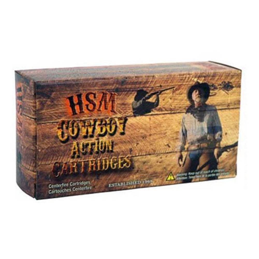 HSM Cowboy Action Hard Cast Handgun Ammunition .44 Rem Mag 200gr RNFP 975 fps 50/ct 1 HSM Cowboy Action Hard Cast Handgun Ammunition .44 Rem Mag 200gr RNFP 975 fps 50/ct