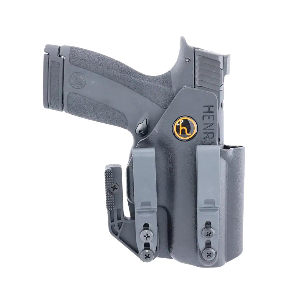 Henry Holsters Cipher AIWB/IWB Holster for S&W M&P Shield X Black Ambi 1 Henry Holsters Cipher AIWB/IWB Holster for S&W M&P Shield X Black Ambi