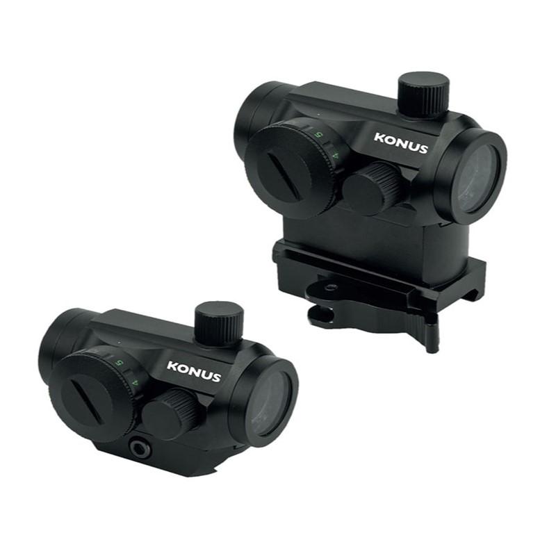 Konus Sight Pro Nuclear QR Red Dot Quick Release (high & low) 1x22 1 Konus Sight Pro Nuclear QR Red Dot Quick Release (high & low) 1x22