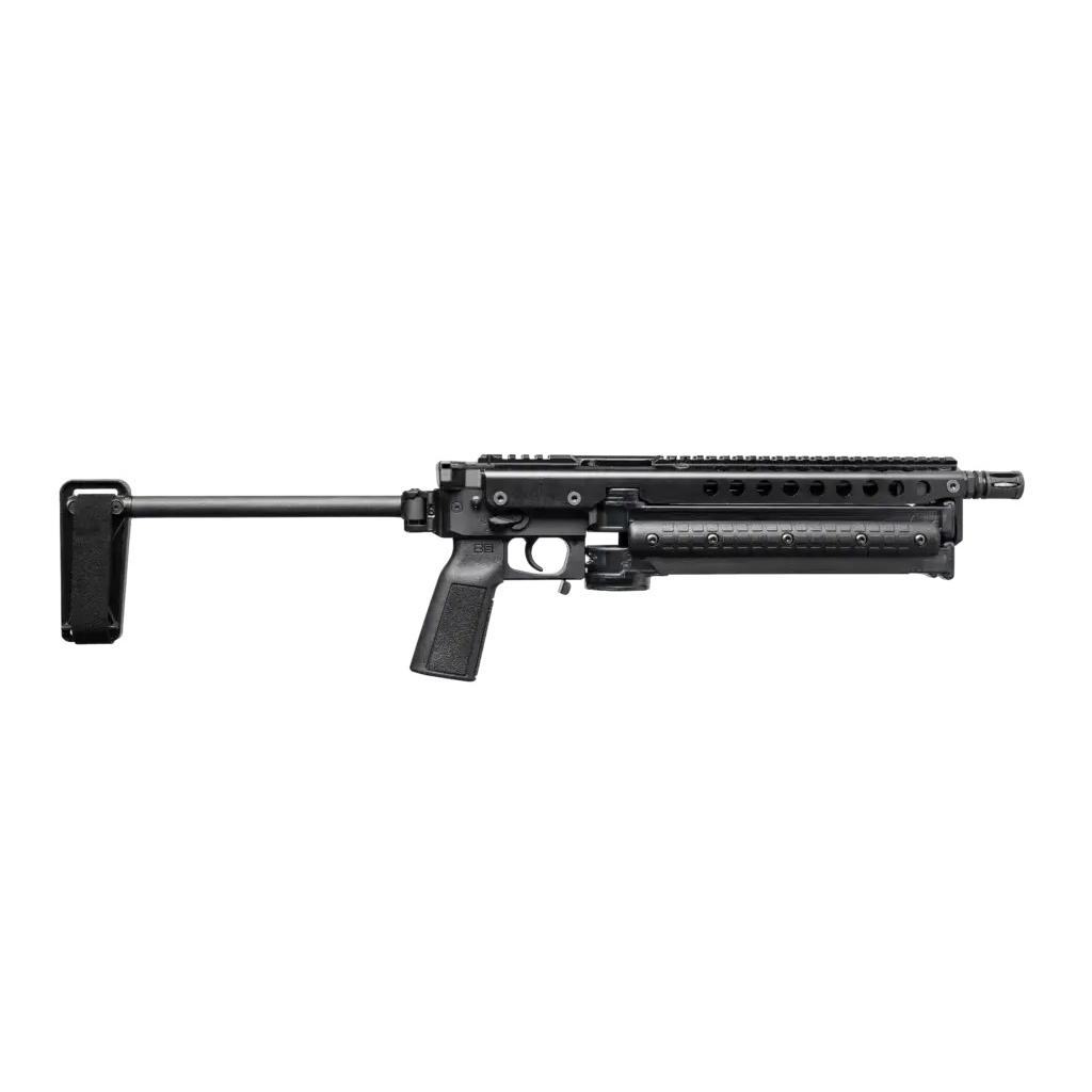 Kel-Tec KP50 Pistol 5.7x28mm 50rd Magazines(2) 9.6" Threaded Barrel Brace Black Jungle Clip 1 Kel-Tec KP50 Pistol 5.7x28mm 50rd Magazines(2) 9.6" Threaded Barrel Brace Black Jungle Clip