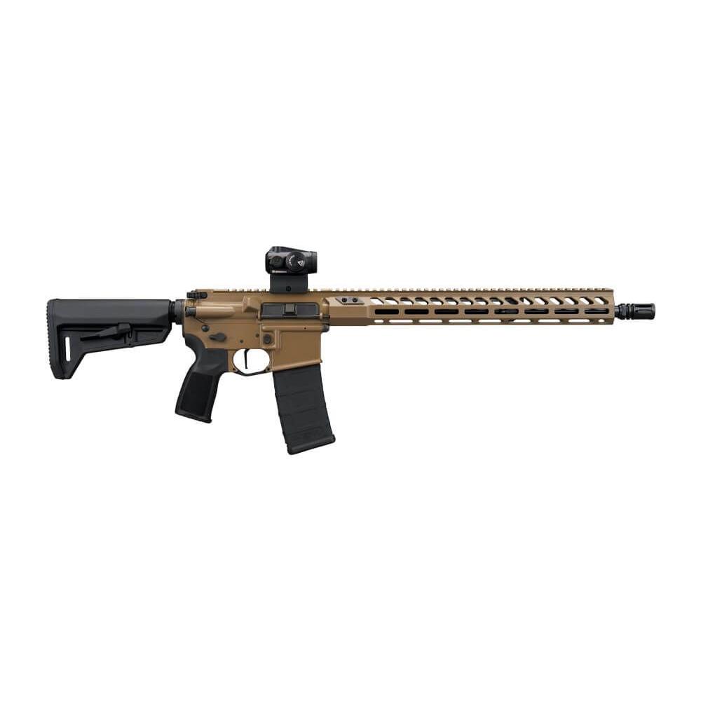 Sig Sauer M400 Forge FDE Rifle 5.56 NATO 30rd Magazine 16" Barrel ROMEO-MSR GEN II Adjustable Stock M-LOK Handguard 1 Sig Sauer M400 Forge FDE Rifle 5.56 NATO 30rd Magazine 16" Barrel ROMEO-MSR GEN II Adjustable Stock M-LOK Handguard
