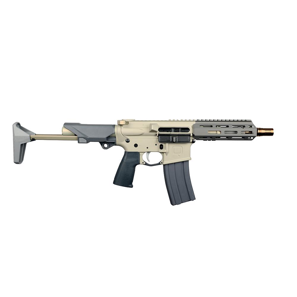 Q Sugar Weasel SBR .300 Blk 30rd Magazine 7" 5/8x24 Threaded Barrel Grey Accents 1 Q Sugar Weasel SBR .300 Blk 30rd Magazine 7" 5/8x24 Threaded Barrel Grey Accents