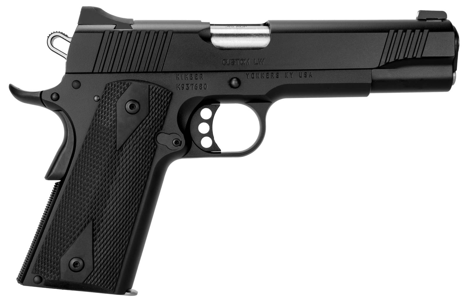 KIMBER 1911 CUSTOM LW BUNDLE 45ACP BLK 3-7RD MAGS, MFT HLSTR, MFT MAG HLSTR, RANGE BAG 1 KIMBER 1911 CUSTOM LW BUNDLE 45ACP BLK 3-7RD MAGS, MFT HLSTR, MFT MAG HLSTR, RANGE BAG