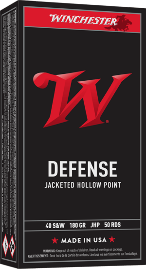 40 S&W 180GR JHP BRASS 50RD BOX