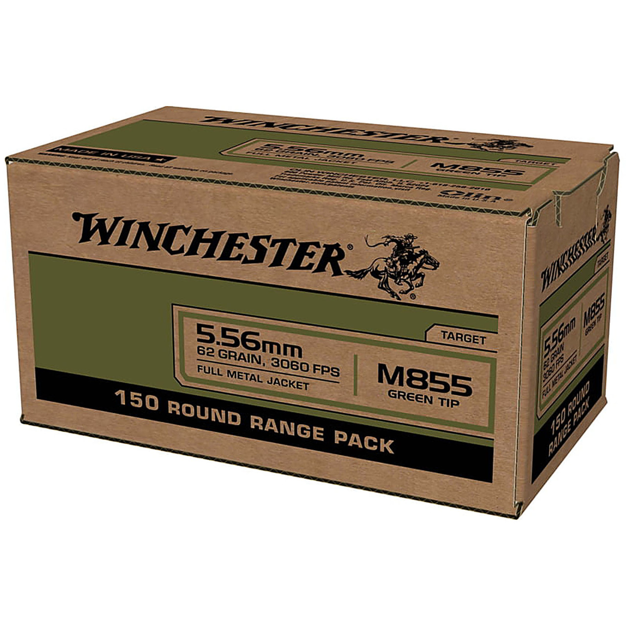 WINCHESTER LC USA 5.56 M855 62GR 150RD 1 WINCHESTER LC USA 5.56 M855 62GR 150RD