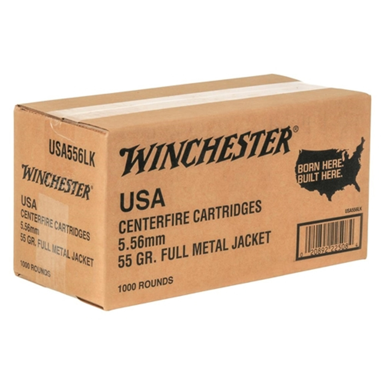 WINCHESTER 5.56 MM 193 55 FMJ WIN LC 100RD BULK 100 RD/BX 10 BX/CS 1 WINCHESTER 5.56 MM 193 55 FMJ WIN LC 100RD BULK 100 RD/BX 10 BX/CS