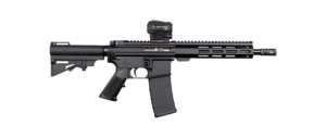 DPMS SHORTACLE 300BLK PISTOL 10.5" BBL, 9.5" MLOK RAIL, CAR15 BRACE 1-30RD MAG W/ VORTX SPARC