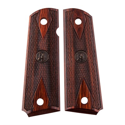 1911 GRIPS DOUBLE DIAMOND ROSEWOOD 1 1911 GRIPS DOUBLE DIAMOND ROSEWOOD