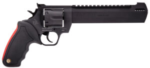 Taurus 2-440081RH Raging Hunter  44 Rem Mag 6rd 8.37" Black Stainless Steel Barrel Matte Black Oxide Steel Frame & Cylinder Black Rubber with Integrated Red Cushion Insert Grip