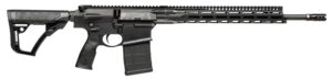 Daniel Defense 0215822207047 DD5 V4 6.5 Creedmoor 18" 20+1 Black Hard Coat Anodized 6 Position w/SoftTouch Overmolding Stock MLOK