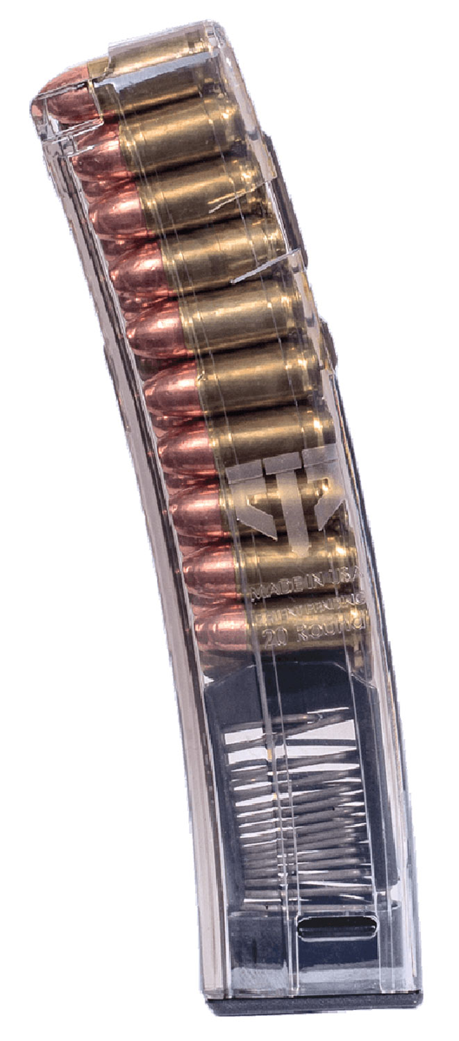 ETS Group HKMP520 Rifle Mags 20rd 9mm Luger for H&K MP5/SP5K/MP5K/94/SP89 Clear Detachable 1 ETS Group HKMP520 Rifle Mags 20rd 9mm Luger for H&K MP5/SP5K/MP5K/94/SP89 Clear Detachable
