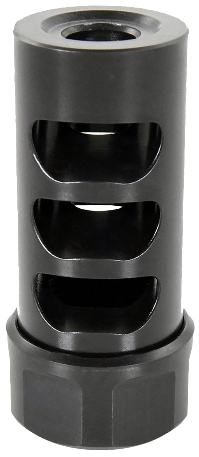 American Precision Arms G2M1230N Gen 2 Micro Bastard Self Timing Brake Black Nitride Stainless Steel with 1/2"-28 tpi Threads, 1.86" OAL, & .750" Diameter for 30 Cal AR-Platform & Hunting Rifles 1 American Precision Arms G2M1230N Gen 2 Micro Bastard Self Timing Brake Black Nitride Stainless Steel with 1/2"-28 tpi Threads, 1.86" OAL, & .750" Diameter for 30 Cal AR-Platform & Hunting Rifles