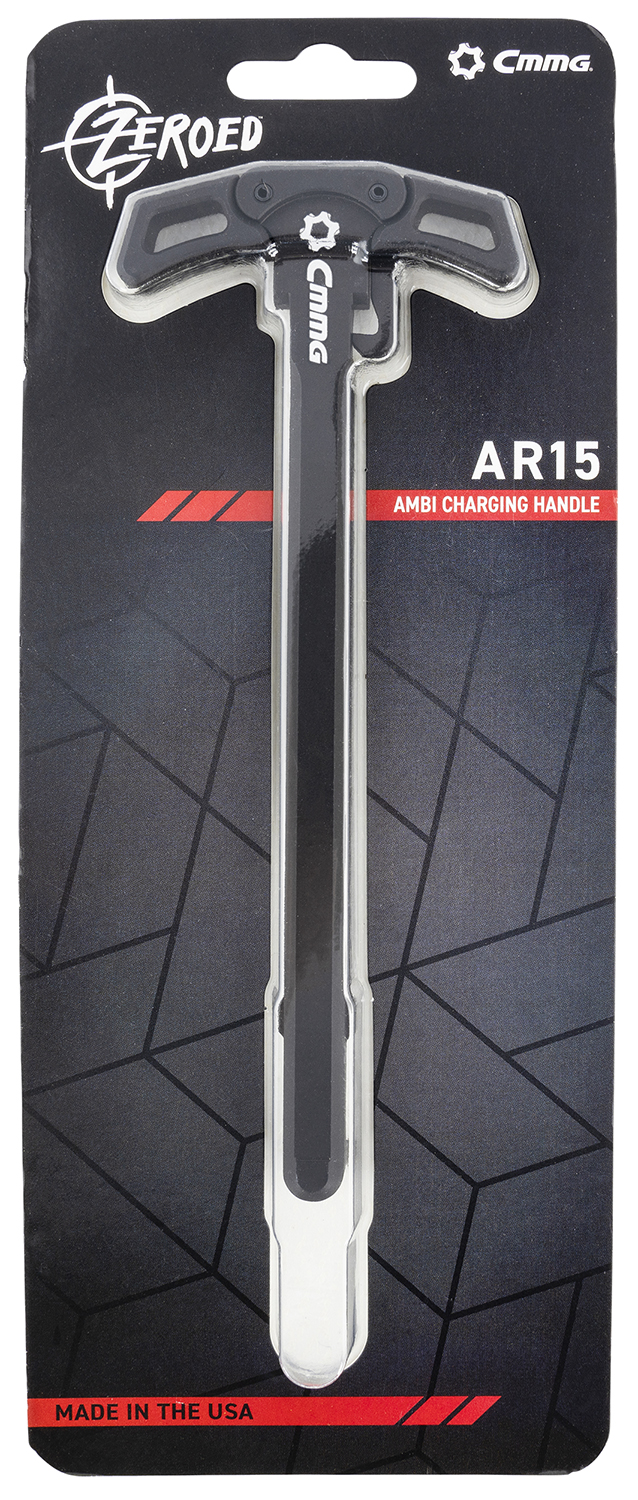 CMMG 55BA5A4 Charging Handle Zeroed Ambidextrous 7075-T6 Aluminum for AR-15 Platform 1 CMMG 55BA5A4 Charging Handle Zeroed Ambidextrous 7075-T6 Aluminum for AR-15 Platform