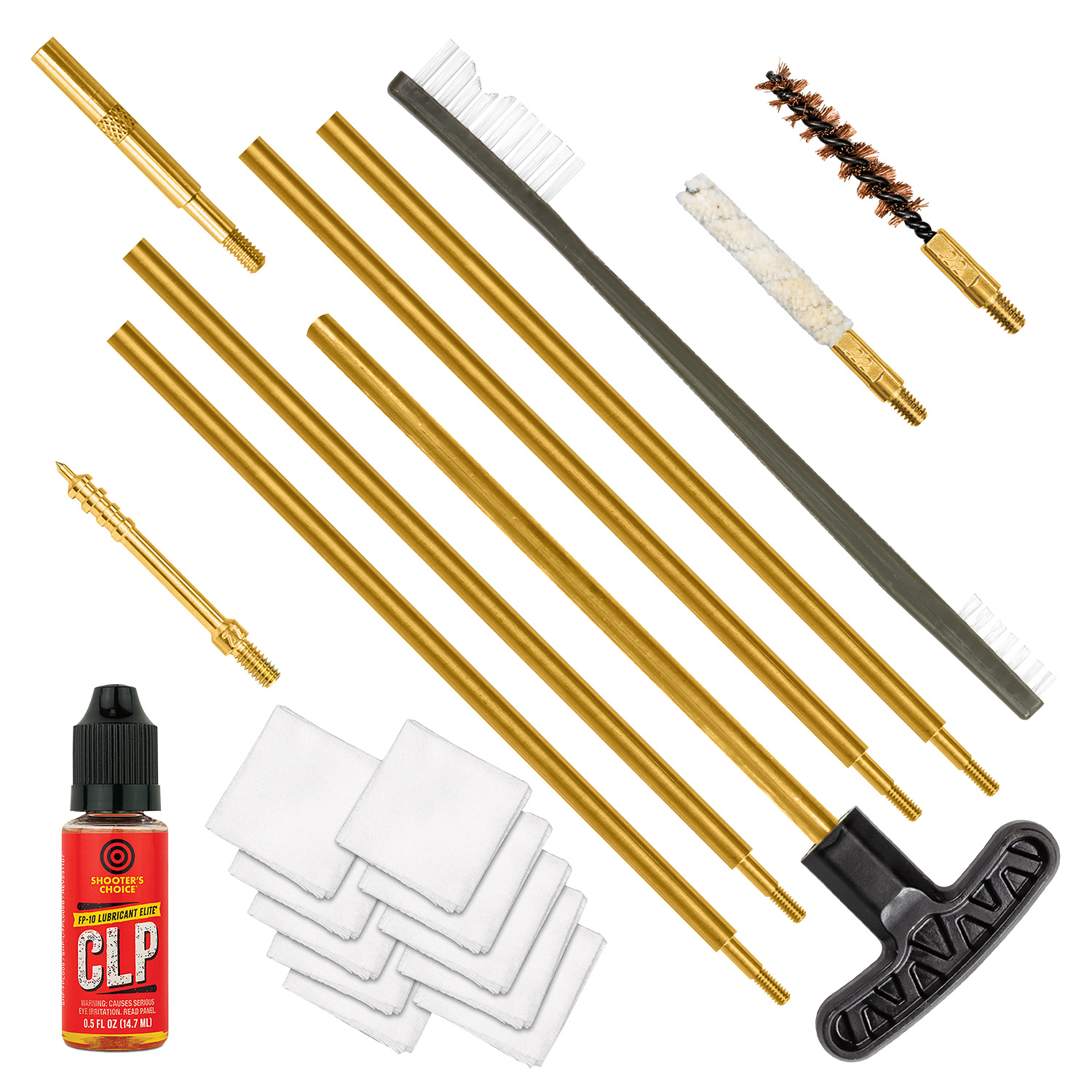 Otis FGSRS22 .22 Cal Cleaning Kit For Rifle & Pistol .22 Cal/.223 Cal/5.56mm Yellow Plastic Box Case 1 Otis FGSRS22 .22 Cal Cleaning Kit For Rifle & Pistol .22 Cal/.223 Cal/5.56mm Yellow Plastic Box Case