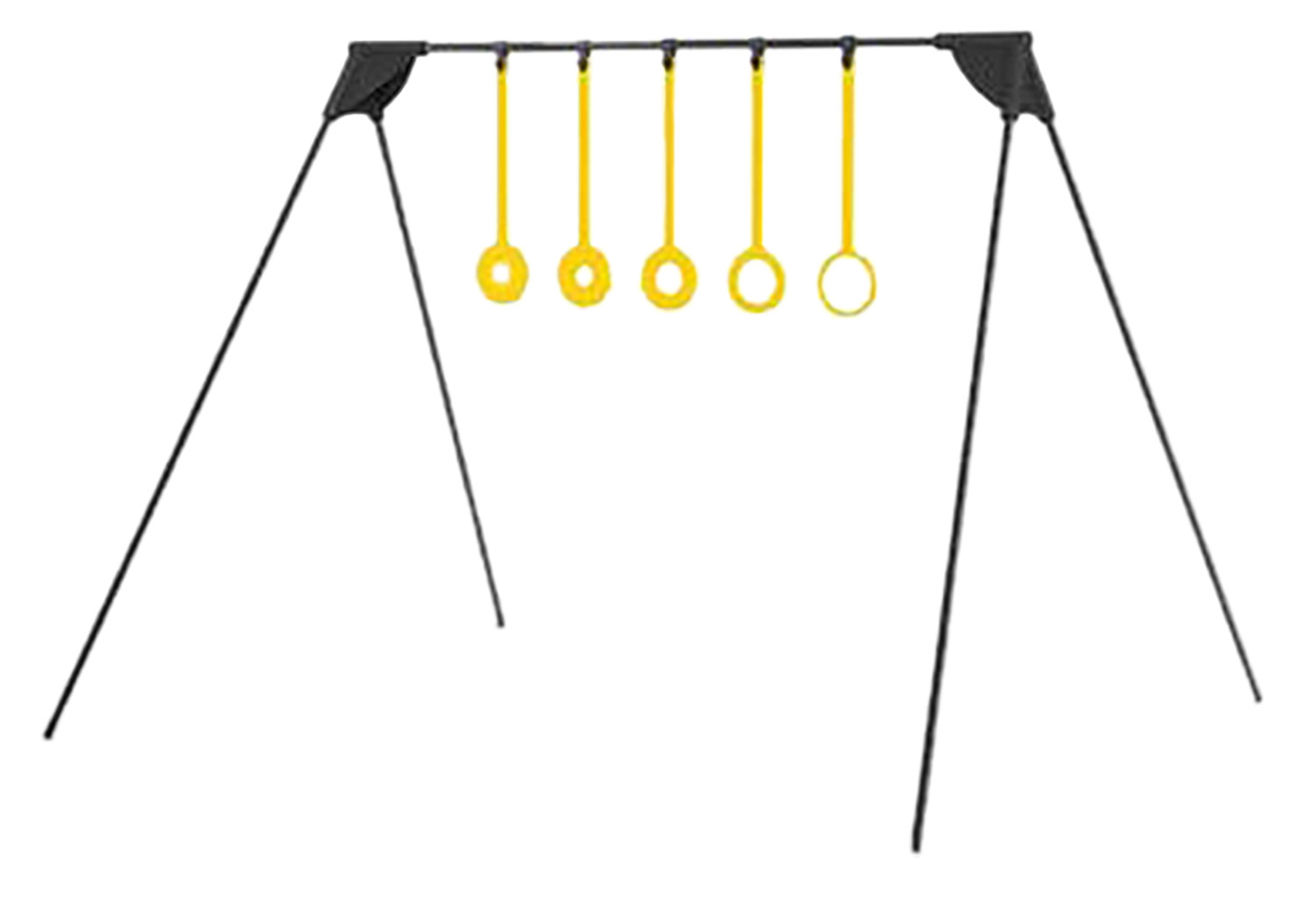 Caldwell 4002309 Ring Challenge Rimfire KYL Black/Yellow AR500 Steel Standing Includes 5 Rings 1 Caldwell 4002309 Ring Challenge Rimfire KYL Black/Yellow AR500 Steel Standing Includes 5 Rings